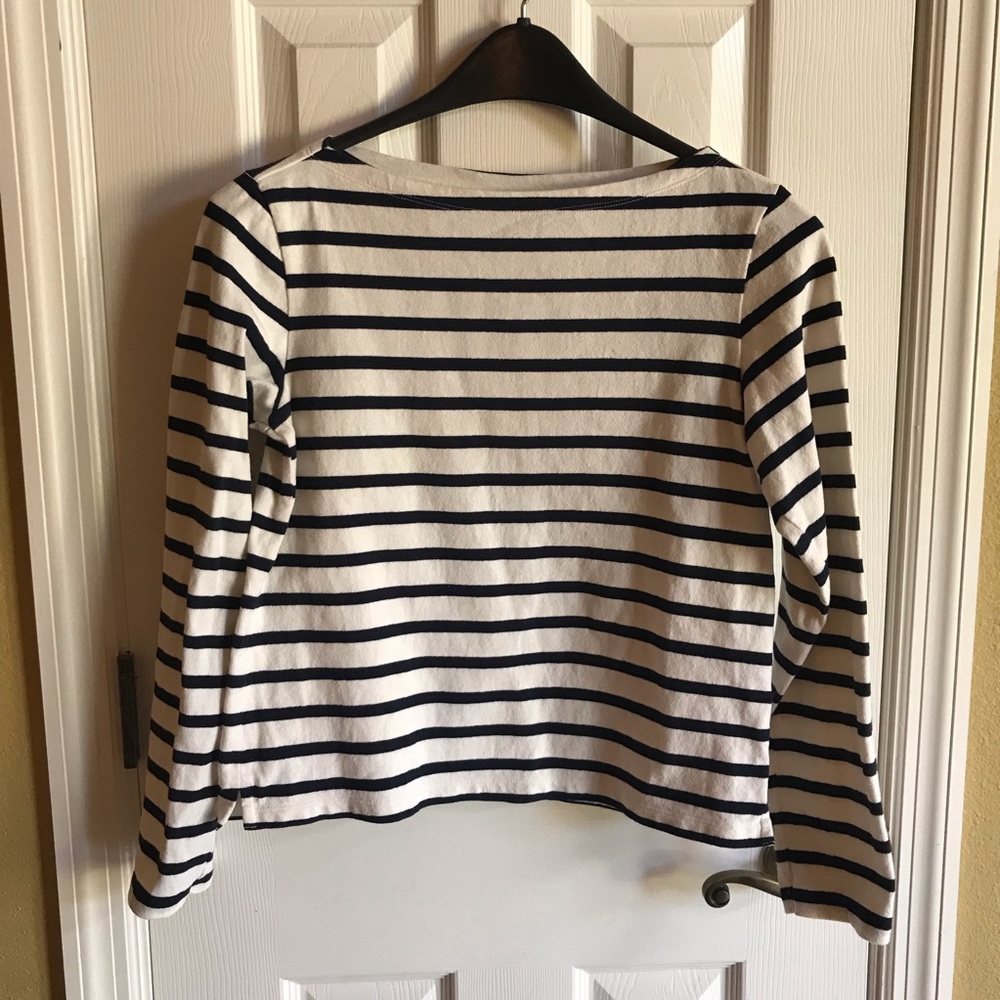 Uniqlo XS striped long sleeve top